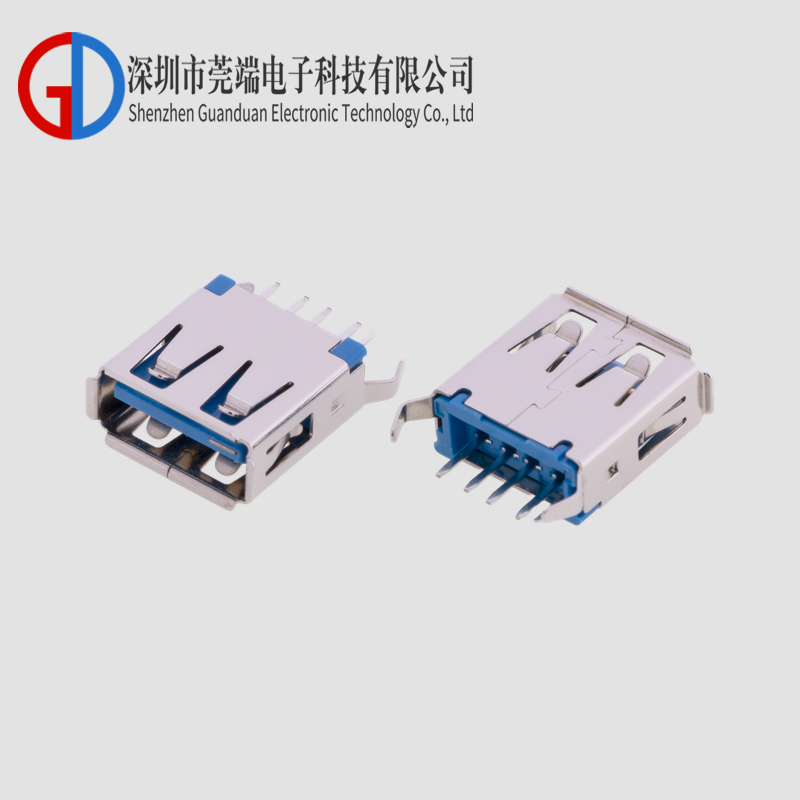 AF180 degree straight insertion corner curling edge 13.7H blue tape switch