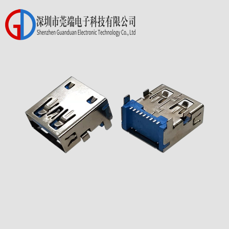 AF3.0 rear two pin terminal SMT straight edge