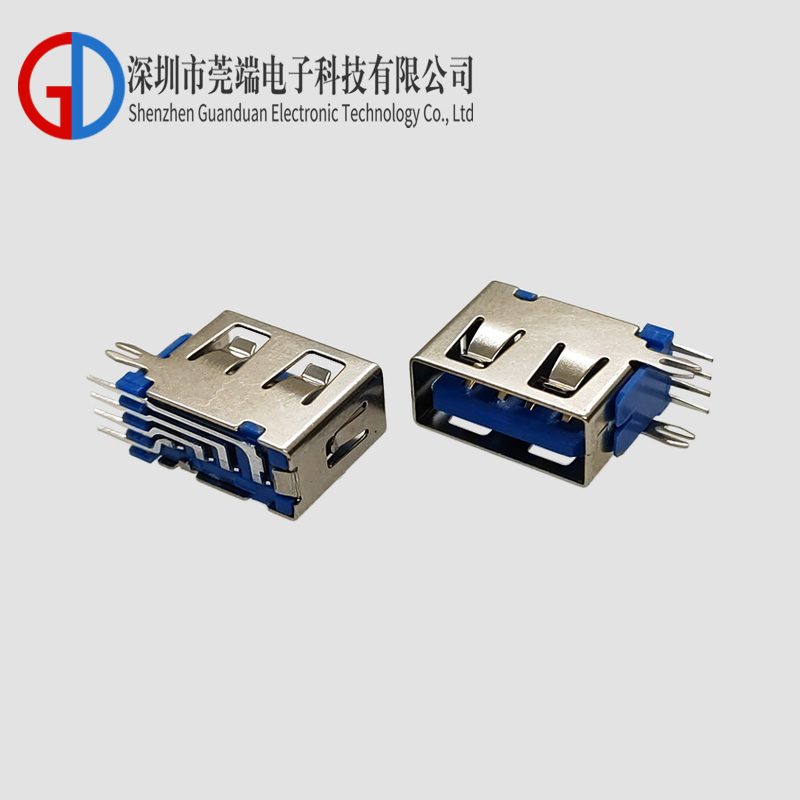 AF side plug short body 10.0 straight edge middle footless PBT blue