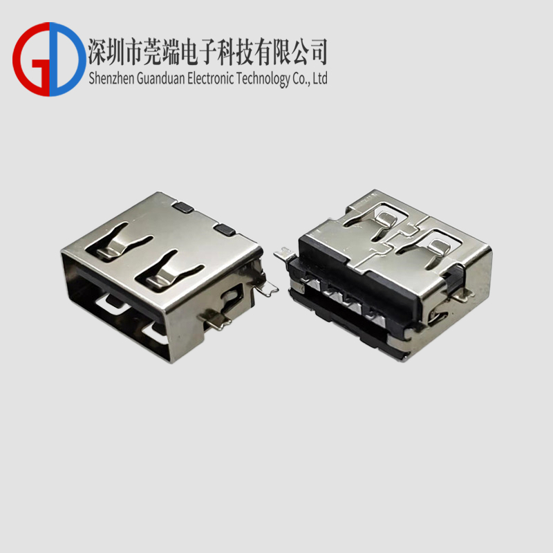 AF short body 11.0 sinking board 1.9 terminal SMT straight edge four pin full paste