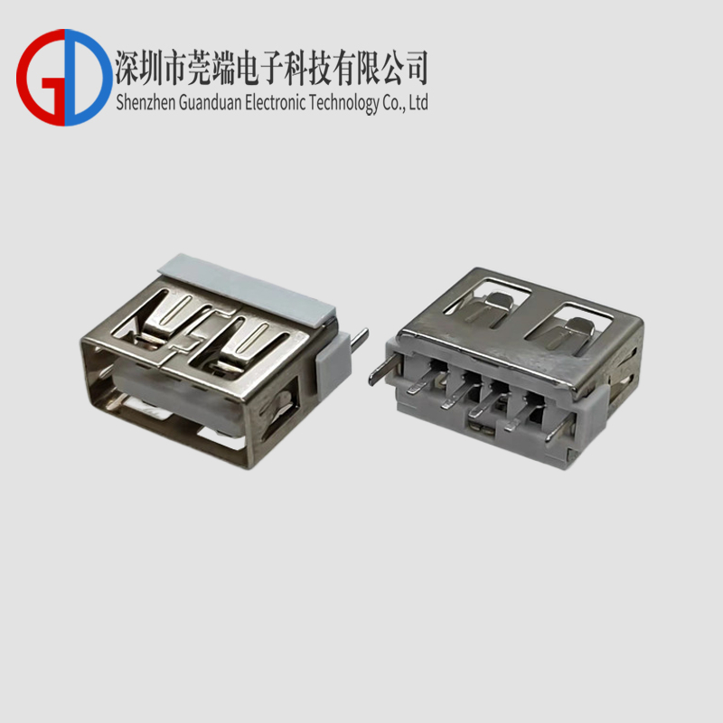 	AF180 degree direct plug short body 10.0 straight rubber core straight edge small feet