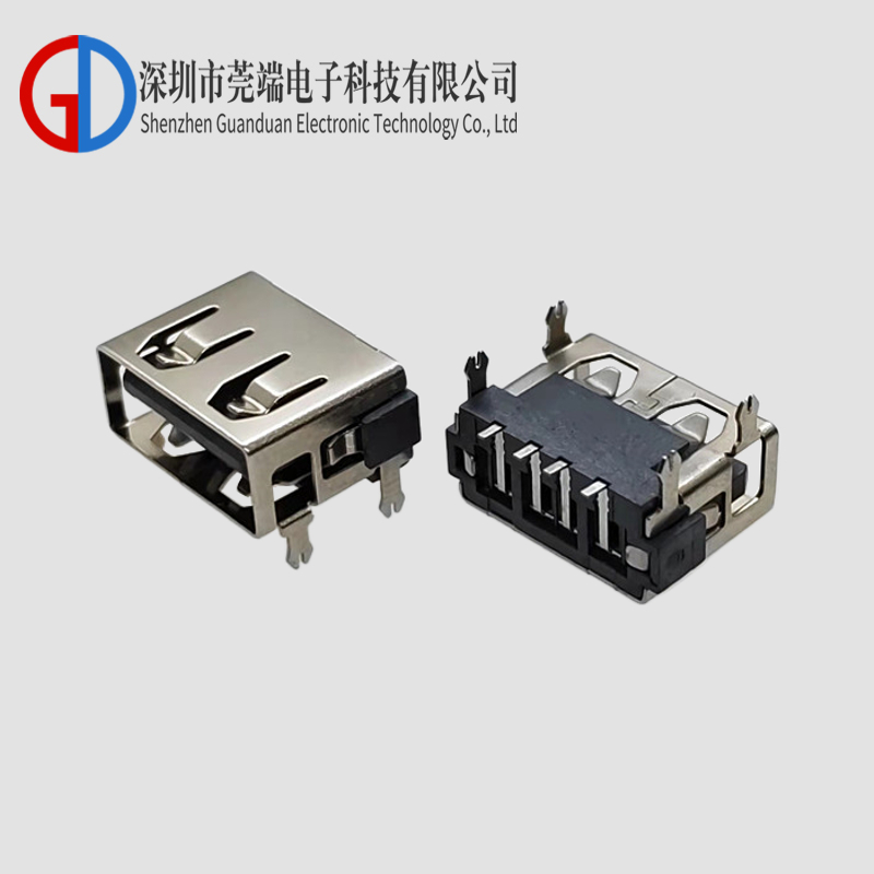 AF short body 10.0 four-pin plug terminal SMT straight edge 6.3H