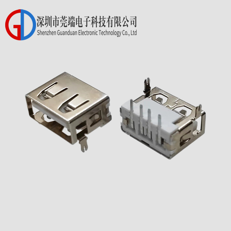 AF short body 10.0 front plug back plug straight side 6.3H no ears PBT white