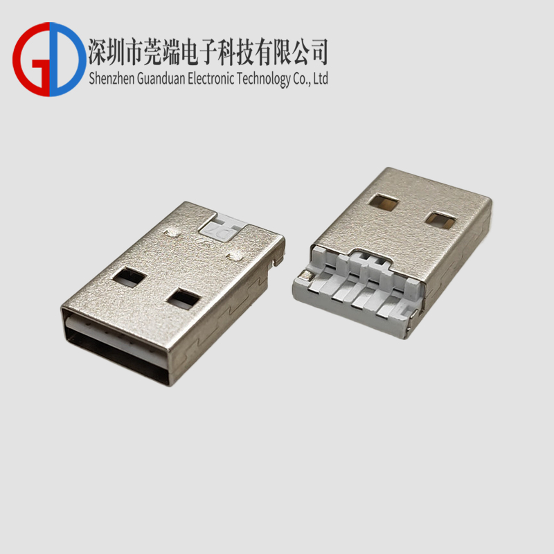 A short body solder wire double-sided plug DB model