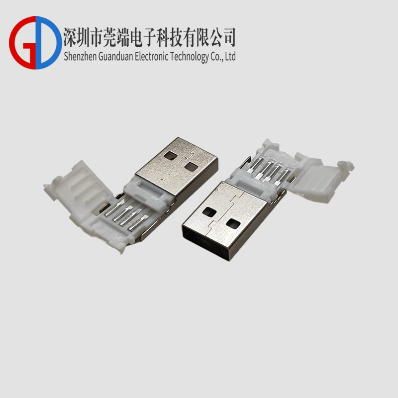 A male welding wire folding headless