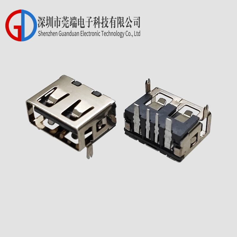 AF Short Body 10.0 Two Leg Straight Edge Insertion Board LCP Grey Glue Iron Shell 6.3 No Ear High Current