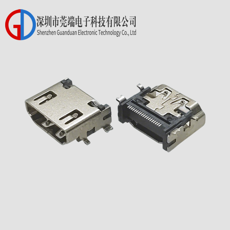 HDMI A TYPE full mount female socket
