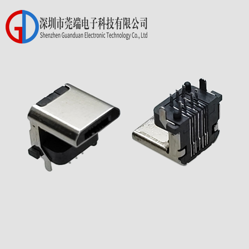 MICRO male 7PIN with column pad height plug board