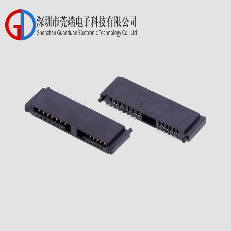 SATA7+6P female seat 180 degrees H7.0