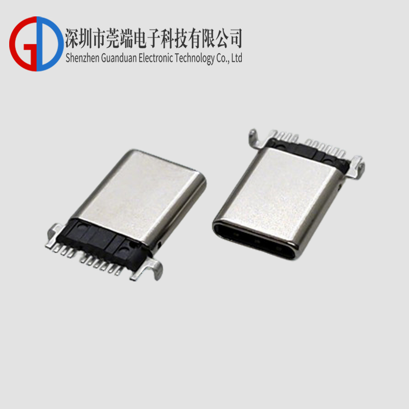 TYPE C Male Head 9P SMT with Pin Stretch