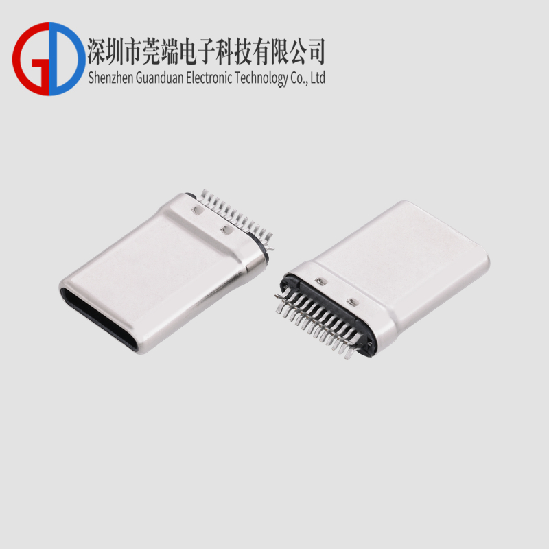 TYPE C Male 24P Clamp Stretch Sheath Single Head