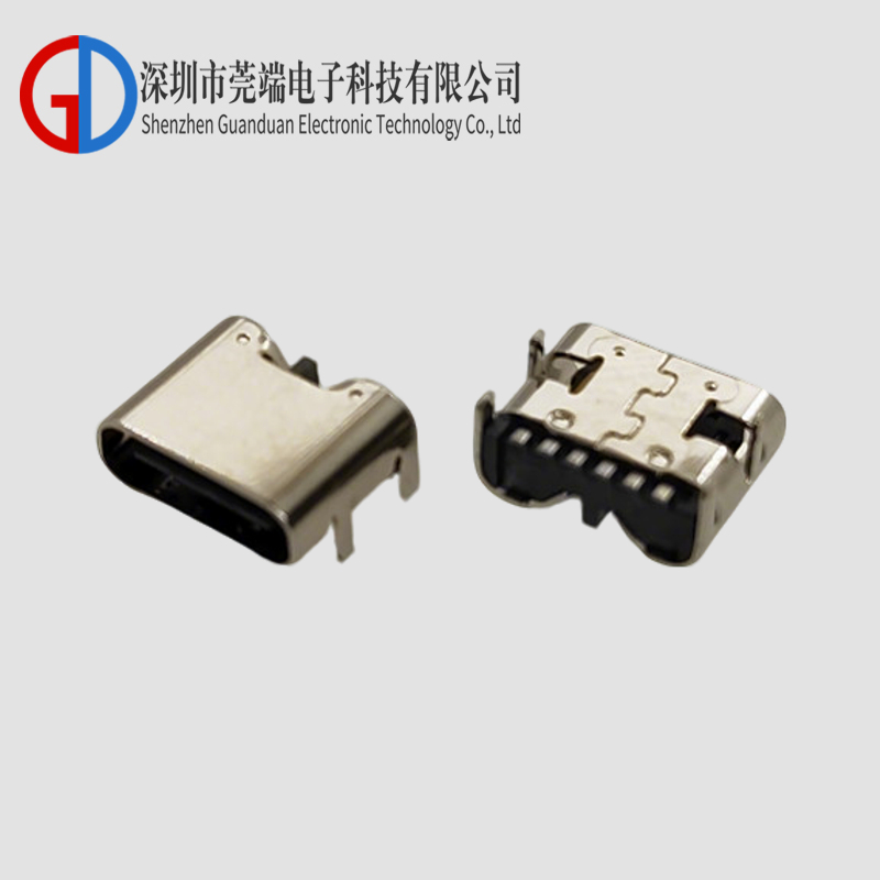 TYPE C Female Seat Single Row 6P SMT