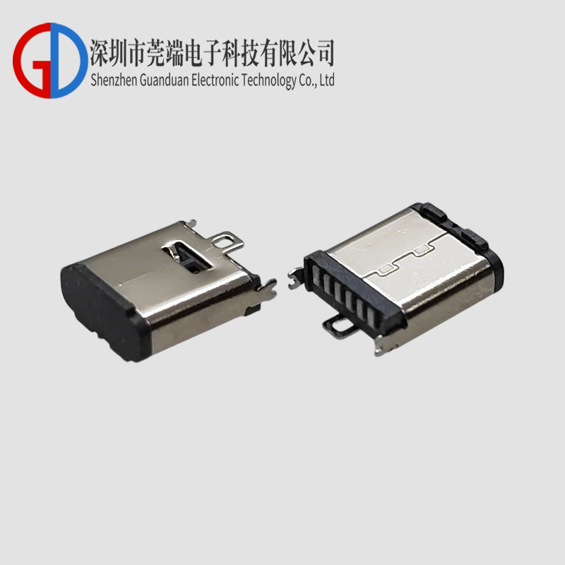 TYPE C female seat 6P vertical sticker 8.8H