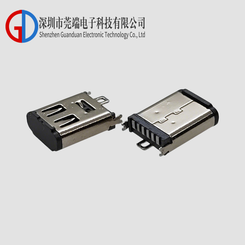 TYPE C female seat 6P vertical sticker 10.0H