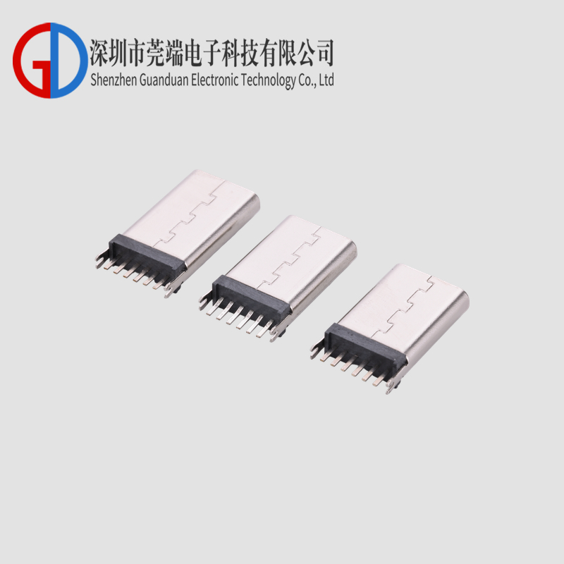TYPE C female seat 6P vertical plug 13.1-13.7-15.0H