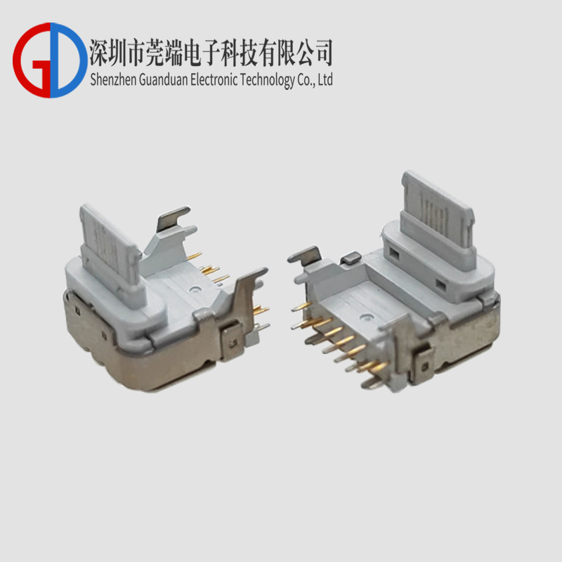 TYPE-C female seat 16P 90 degree PD 20W